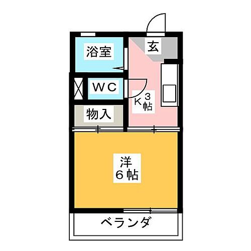 愛知県長久手市前熊西脇 芸大通駅 1K アパート 賃貸物件詳細