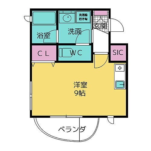 アクアキャニオンＨＡＲＡ 3階 ワンルーム 賃貸物件詳細