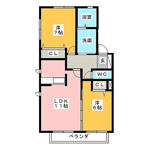 愛知県半田市柊町5丁目 住吉町駅 2LDK アパート 賃貸物件詳細