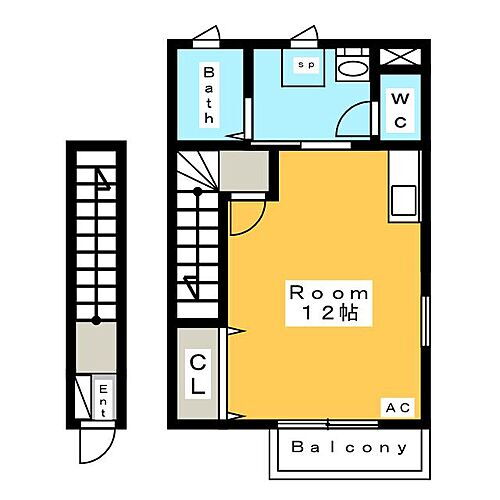 リブレア　サンフォーレスト 2階 ワンルーム 賃貸物件詳細