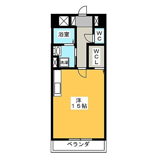 クレスト 1階 ワンルーム 賃貸物件詳細