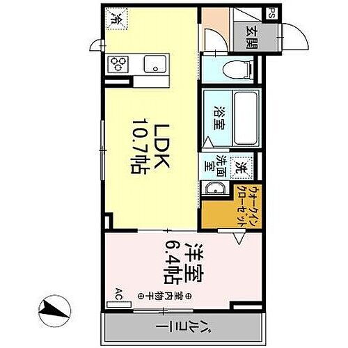 静岡県浜松市中央区曳馬6丁目 曳馬駅 1LDK アパート 賃貸物件詳細