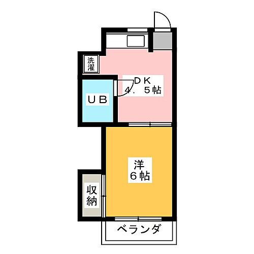 静岡県浜松市中央区佐藤1丁目 1DK マンション 賃貸物件詳細