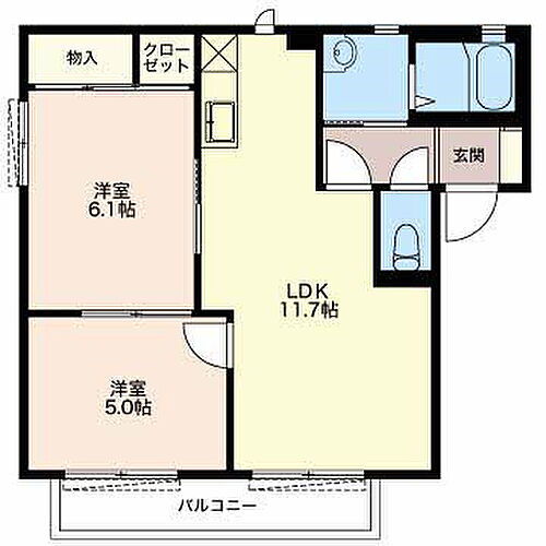 静岡県藤枝市大東町 2LDK アパート 賃貸物件詳細