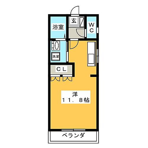 岐阜県岐阜市琴塚2丁目 ワンルーム マンション 賃貸物件詳細