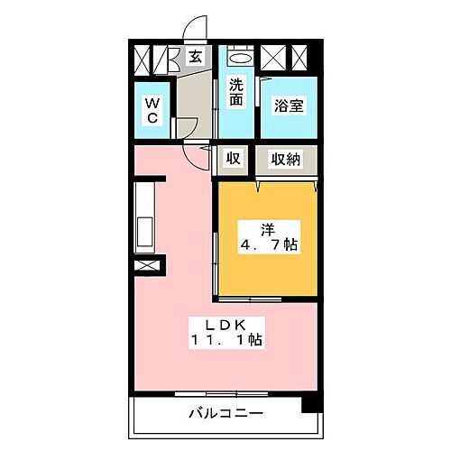 三重県津市桜橋3丁目 津駅 1LDK マンション 賃貸物件詳細
