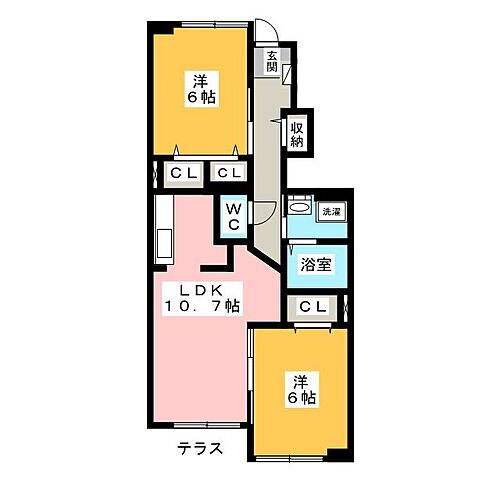 三重県伊賀市上野西大手町 西大手駅 2LDK アパート 賃貸物件詳細