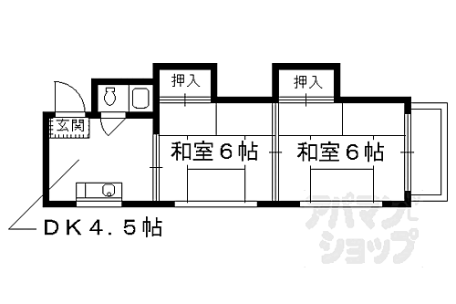 京都府京都市伏見区向島二ノ丸町 観月橋駅 2DK マンション 賃貸物件詳細