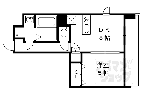 プレサンス京都天使突抜奏 3階 1DK 賃貸物件詳細