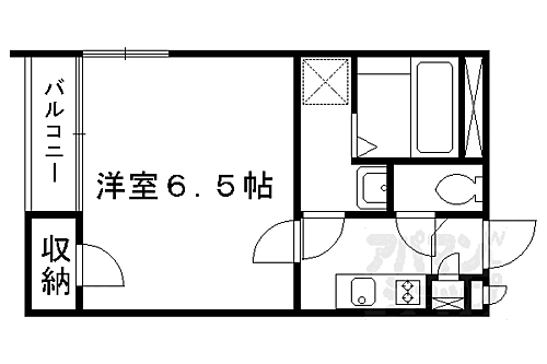 クレイノ山ノ内 1階 1K 賃貸物件詳細