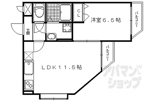 京都府京都市北区上賀茂豊田町 北山駅 1LDK マンション 賃貸物件詳細