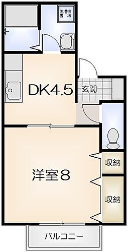 徳島県小松島市金磯町 阿波赤石駅 1DK アパート 賃貸物件詳細