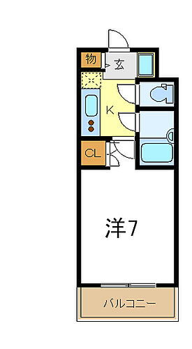 兵庫県加古川市平岡町新在家2丁目 東加古川駅 1K マンション 賃貸物件詳細