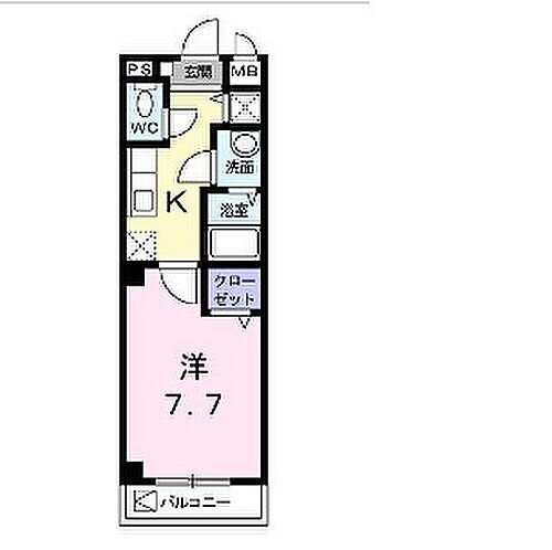 兵庫県神戸市灘区篠原中町3丁目 六甲駅 1K マンション 賃貸物件詳細