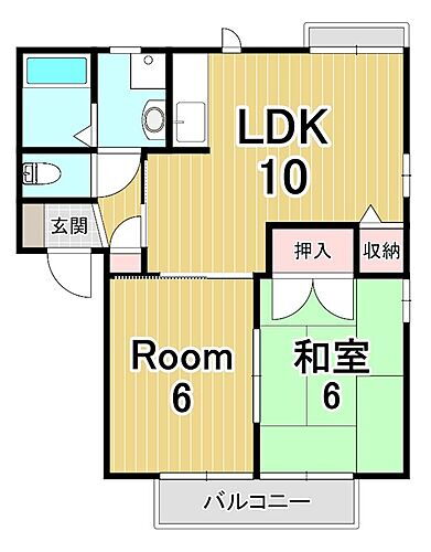 滋賀県大津市月輪３丁目 瀬田駅 2LDK アパート 賃貸物件詳細