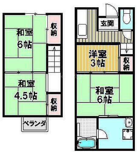 京都府京都市北区紫野西泉堂町48-1 北大路駅 4K 一戸建て 賃貸物件詳細