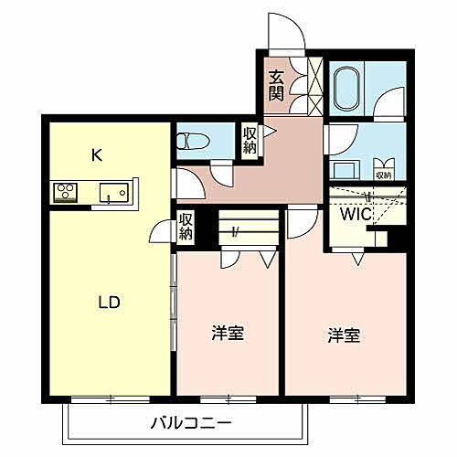 兵庫県高砂市荒井町御旅2丁目9-23 荒井駅 2LDK アパート 賃貸物件詳細