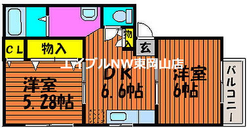 岡山県岡山市東区益野町 大多羅駅 2DK アパート 賃貸物件詳細