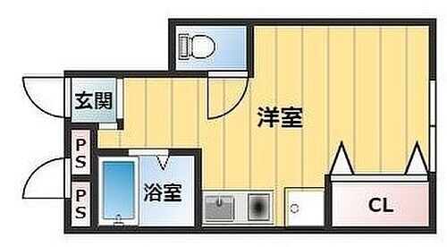 生江マンション 3階 ワンルーム 賃貸物件詳細
