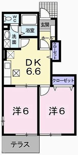 兵庫県姫路市大津区勘兵衛町2丁目 山陽天満駅 2DK アパート 賃貸物件詳細