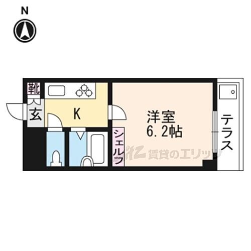 京都府京都市中京区壬生東大竹町 西院駅 1K マンション 賃貸物件詳細