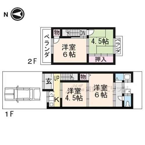 大宮西山ノ前町２３　リースホーム３ 4K 賃貸物件詳細