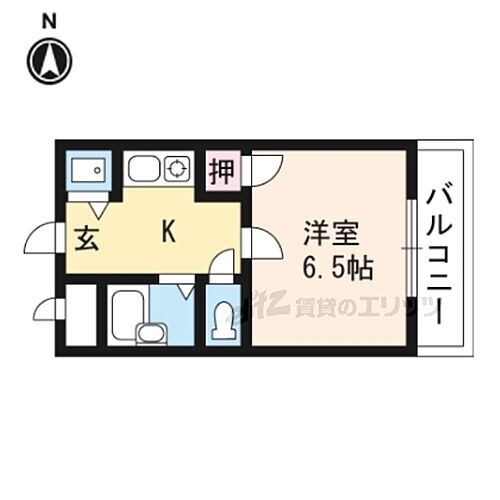 滋賀県大津市錦織2丁目 大津京駅 1K マンション 賃貸物件詳細