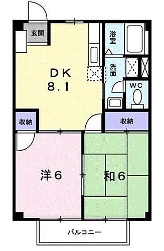 神奈川県小田原市北ノ窪 飯田岡駅 2DK アパート 賃貸物件詳細