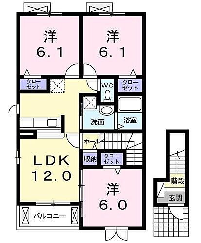 神奈川県足柄上郡大井町金子 上大井駅 3LDK アパート 賃貸物件詳細