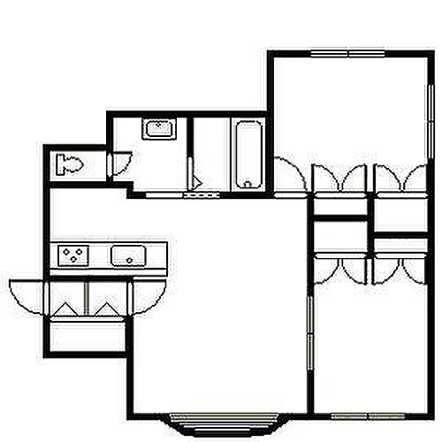 北海道旭川市秋月一条２丁目 賃貸アパート