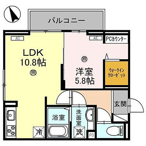 Ｄ－ＰＬＡＣＥ駅南大路 3階 1LDK 賃貸物件詳細