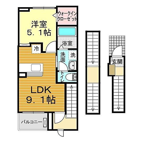 山口県下関市綾羅木新町1丁目詳細不明 綾羅木駅 1LDK アパート 賃貸物件詳細