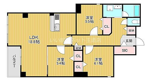 大阪府大阪市天王寺区大道２丁目 賃貸マンション