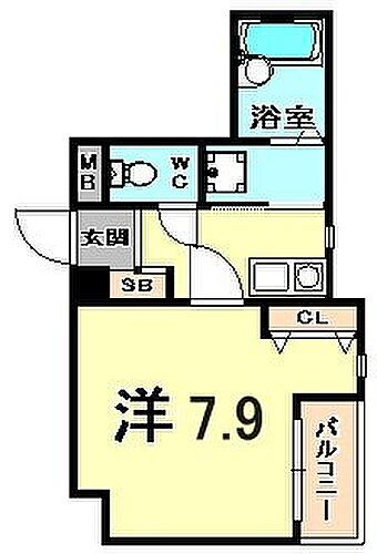 兵庫県伊丹市中央3丁目 伊丹駅 1K マンション 賃貸物件詳細