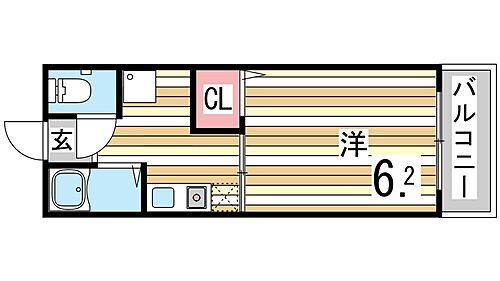 ミュータスＫ＆Ｓ－１ 1階 1K 賃貸物件詳細