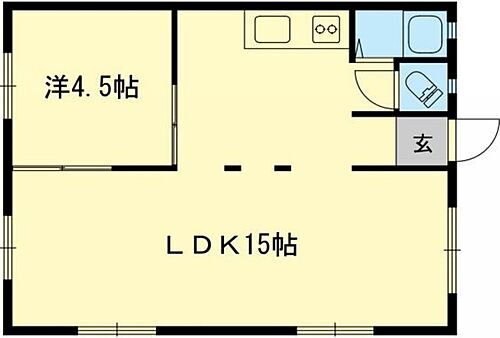 第二大星アパート 1階 1LDK 賃貸物件詳細