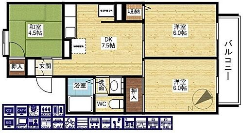 ペニーレイン 2階 3DK 賃貸物件詳細