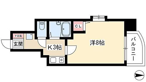 愛知県名古屋市中村区太閤通4丁目24 太閤通駅 1K マンション 賃貸物件詳細