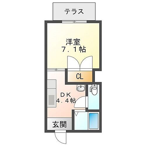 カーサ・ジオ 1階 1DK 賃貸物件詳細