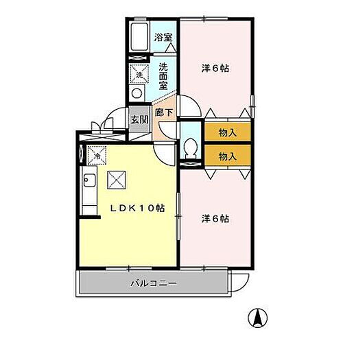 静岡県浜松市浜名区都田町 都田駅 2LDK アパート 賃貸物件詳細