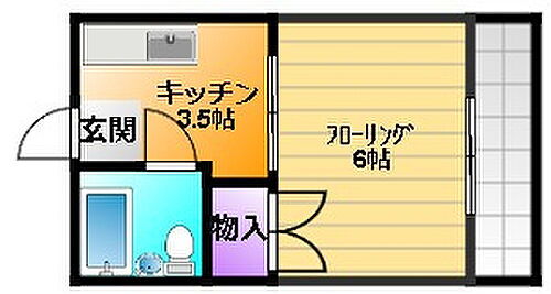 静岡県浜松市中央区布橋2丁目 浜松駅 1K アパート 賃貸物件詳細