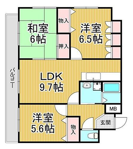 兵庫県西宮市上之町 門戸厄神駅 3LDK マンション 賃貸物件詳細