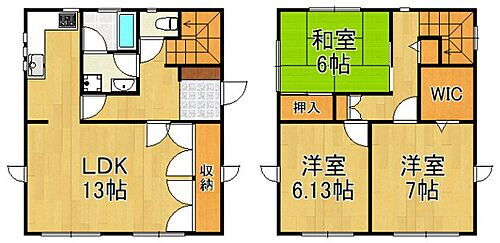 富松町３丁目貸家 3SLDK 賃貸物件詳細