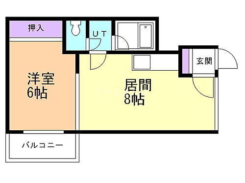 麻生サニーハイツ 2階 1LDK 賃貸物件詳細