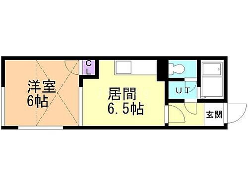 北海道札幌市北区北三十四条西8丁目 北３４条駅 1DK アパート 賃貸物件詳細