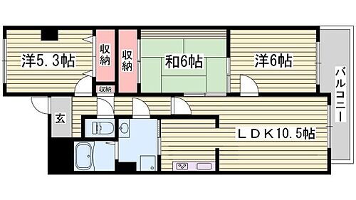 兵庫県姫路市大塩町 大塩駅 3LDK アパート 賃貸物件詳細
