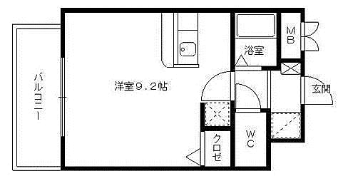 福岡県福岡市南区高宮2丁目 高宮駅 ワンルーム マンション 賃貸物件詳細