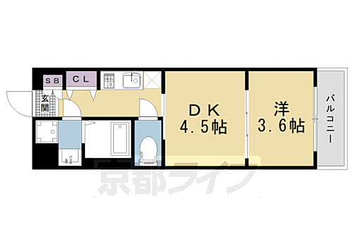 京都府京都市右京区花園伊町 賃貸マンション