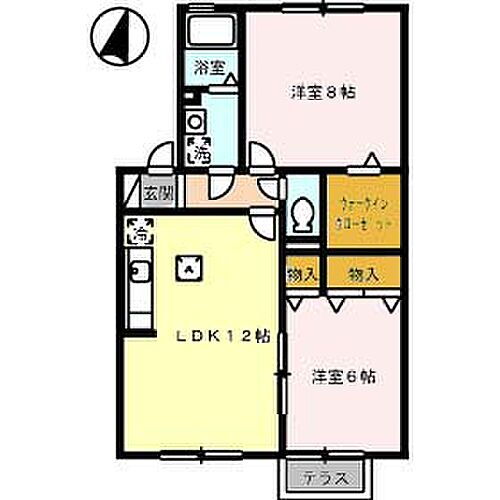 広島県福山市引野町2丁目11-8 東福山駅 2LDK アパート 賃貸物件詳細