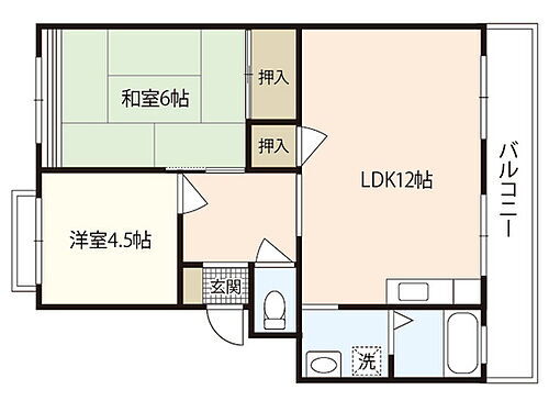 寺本ビル 1階 2LDK 賃貸物件詳細